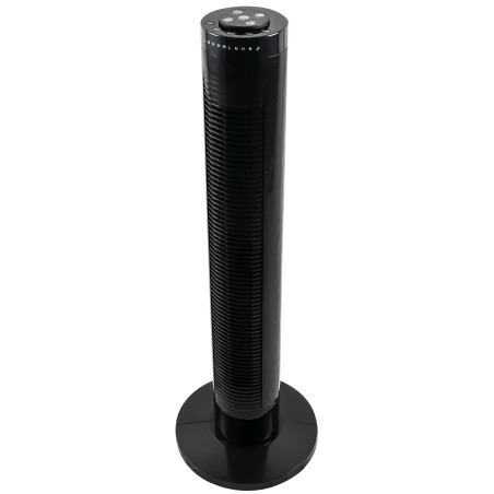 ventilator turn 81cm, 45w, telecomanda, negru, well glacial