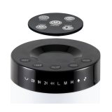 ventilator turn 81cm, 45w, telecomanda, negru, well glacial