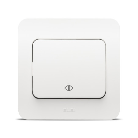 jazz intrerupator cruce, alb mat, elbi