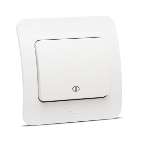 jazz intrerupator cruce, alb mat, elbi