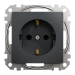 noua sedna priza, antracit, schneider