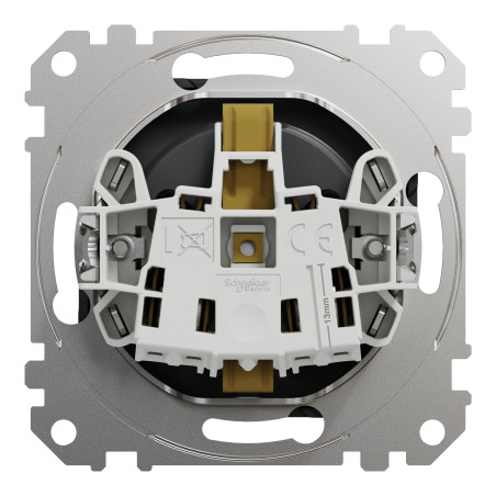 noua sedna priza, antracit, schneider