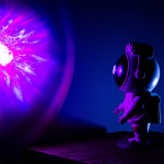 proiector laser stele galaxie model astronaut