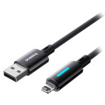 cablu usb - lightning 2.4a 1m baseus - negru