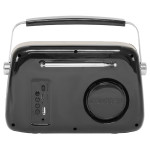 radio fm/dab portabil vintage 40w cu functie bluetooth/aux