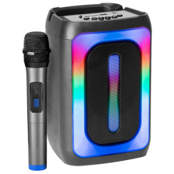 boxa portabila 4"/10cm 25w tws bt/fm/usb/msd