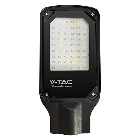 corp iluminat stradal led 30w 6500k - negru