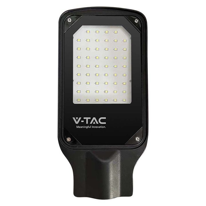 corp iluminat stradal led 50w 4000k - negru