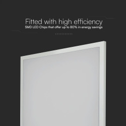 panou led 36w 2in1 60cm x 60cm 3960lm 4000k alb neutru, cip samsung