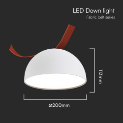 corp led magnetic tracklight 20w 3000k - alb