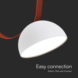 corp led magnetic tracklight 20w 3000k - alb