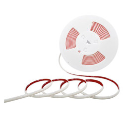 banda led cob 12.5w/m 220-240v ip65 3000k rola 5m