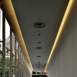 banda led smd 2835 10.5w/m 220-240v ip65 3000k rola 10m