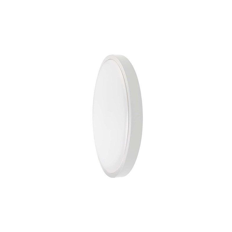 plafoniera 18w ip44 4000k alb neutru - alb