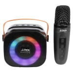 boxa portabila karaoke cu 1 microfon functie bt/usb/tws