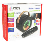 boxa portabila karaoke cu 1 microfon functie bt/usb/tws