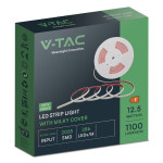 banda led cob 12.5w/m 220-240v ip65 3000k rola 10m