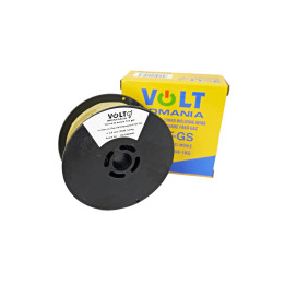 Sarma sudura fara gaz, MIG MAG cu flux, diametru 0.8 mm, rola 100mm, E71T-GS 1.0 kg net - Sudura fara gaz, Volt Romania
