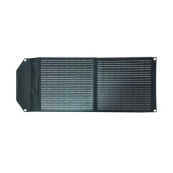 panou fotovoltaic pliabil (in 2) 50w 18v mono etfe + usb 5v3a + usb-c 3a