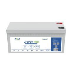 baterie lifepo4 12.8v 280 ah (200a) bluetooth + covoras incalzitor