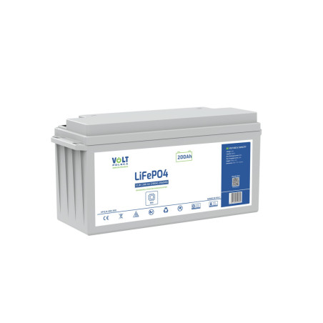 baterie lifepo4 12.8v 200ah (200a) + bms