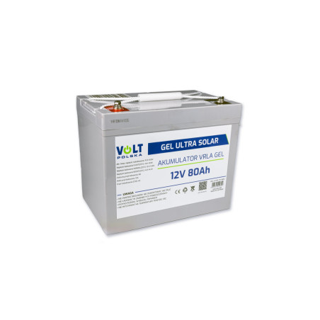 baterie gel vpro premium 12v 80 ah gel vrla fara intretinere