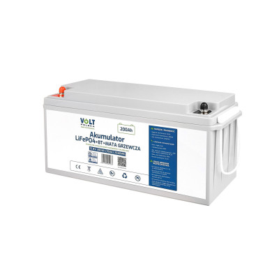 baterie lifepo4 12.8v 200 ah (150a) bluetooth + covoras incalzitor