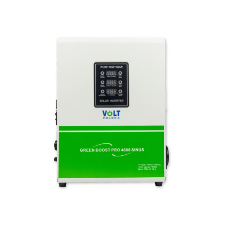 invertor solar green boost pro 4000 bypass sinus (160-500vdc) pentru incalzire apa, centrala termica
