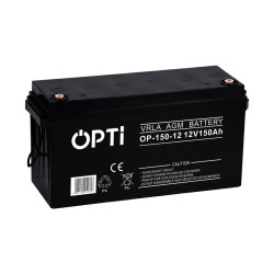 baterie opti 12v 150 ah vrla agm fara intretinere