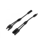 conector mc4 in t (set pereche mascul/femela) conector mc4 in t (set pereche mascul/femela)