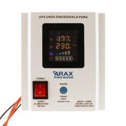 UPS centrale termice, UPS Centrala termica sinus PRO 800E 500W, sinus pur, acumulator extern -1, dioda.ro