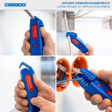 cutit dezizolat cablu nr. s 4-28 multi | cu functie integrata de dezizolare, interval de lucru  4 - 28 mm o