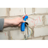 dezizolator pentru cabluri plate si rotunde | pentru toate cablurile uzuale plate cu o latime de pana la 18 mm si pentru t