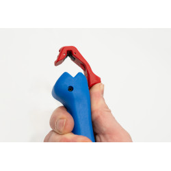 dezizolator pentru cabluri plate si rotunde | pentru toate cablurile uzuale plate cu o latime de pana la 18 mm si pentru t