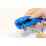 dezizolator pentru cabluri plate si rotunde | pentru toate cablurile uzuale plate cu o latime de pana la 18 mm si pentru t