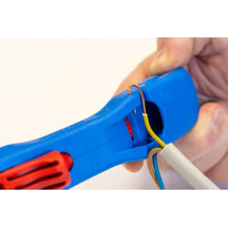 dezizolator pentru cabluri plate si rotunde | pentru toate cablurile uzuale plate cu o latime de pana la 18 mm si pentru t