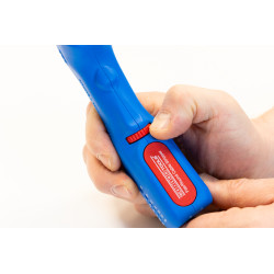 dezizolator pentru cabluri plate si rotunde | pentru toate cablurile uzuale plate cu o latime de pana la 18 mm si pentru t