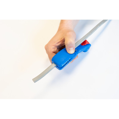 dezizolator pentru cabluri plate si rotunde | pentru toate cablurile uzuale plate cu o latime de pana la 18 mm si pentru t