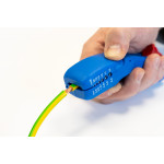 dezizolator pentru cabluri plate si rotunde | pentru toate cablurile uzuale plate cu o latime de pana la 18 mm si pentru t