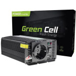 invertor de tensiune 12v -  230v, 300w, inv01de, greencell