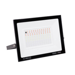 proiector smd slim led 100w rgb cu telecomanda, novelite