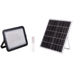 proiector led solar 300w 6400k cu telecomanda, novelite
