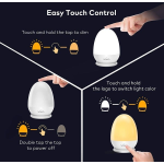 lampa de veghe smart vava va-cl006 led cu reglare touch a intensitatii, lumina calda si rece lampa de veghe smart vava va-cl006 led cu reglare touch a intensitatii, lumina calda si rece