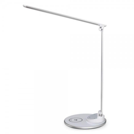 lampa de birou led taotronics tt-dl69, protectie ochi, control touch, incarcare telefon wireles si usb
