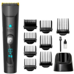 masina de tuns cecotec bamba precisioncare , fara fir, cap titan, lcd, 8 capete