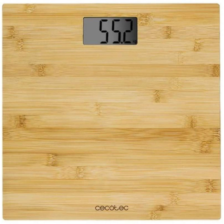 cantar corporal cecotec surface precision 9300, lemn de bambus, eco-friendly