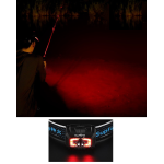 lanterna led pentru cap supfire x30, usb, 500lm, 130m