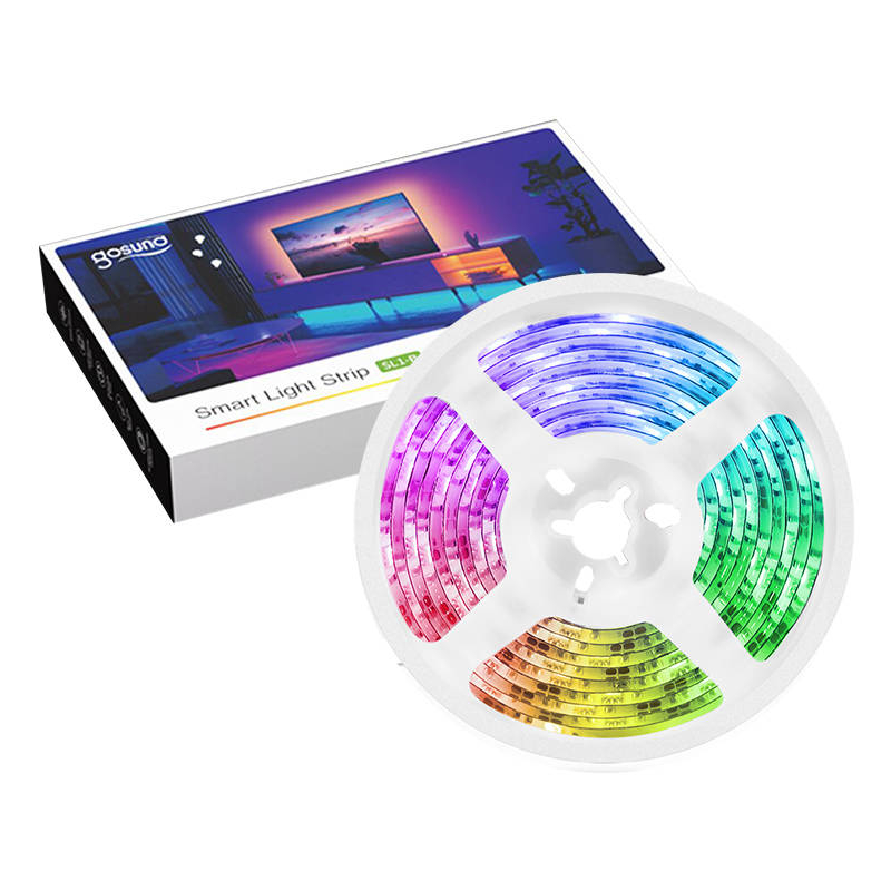 banda led smart gosund sl1-b wifi usb, 2.8 metri, alexa, google asistant