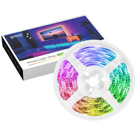 banda led smart gosund sl1-b wifi usb, 2.8 metri, alexa, google asistant