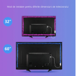 banda led smart gosund sl1-b wifi usb, 2.8 metri, alexa, google asistant